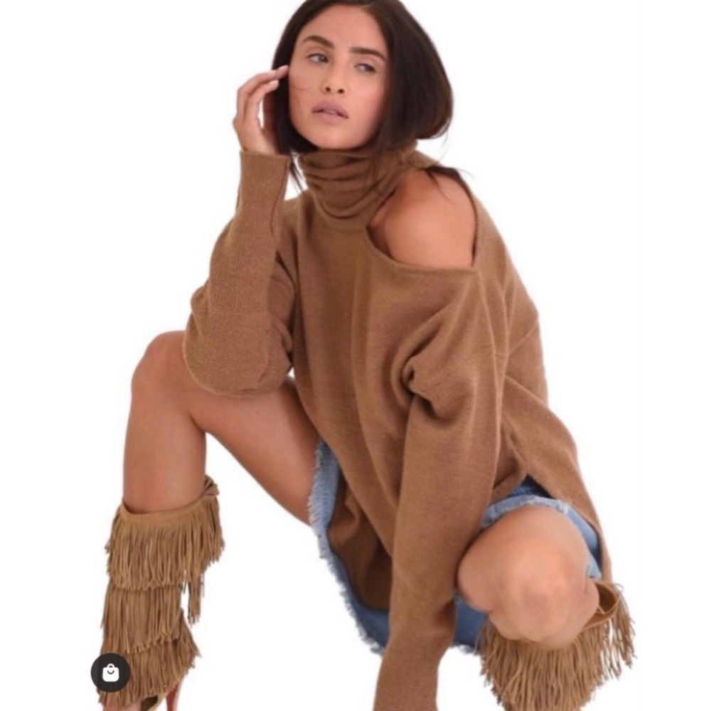 Muche & Muchette, o/s, open-shoulder sweater